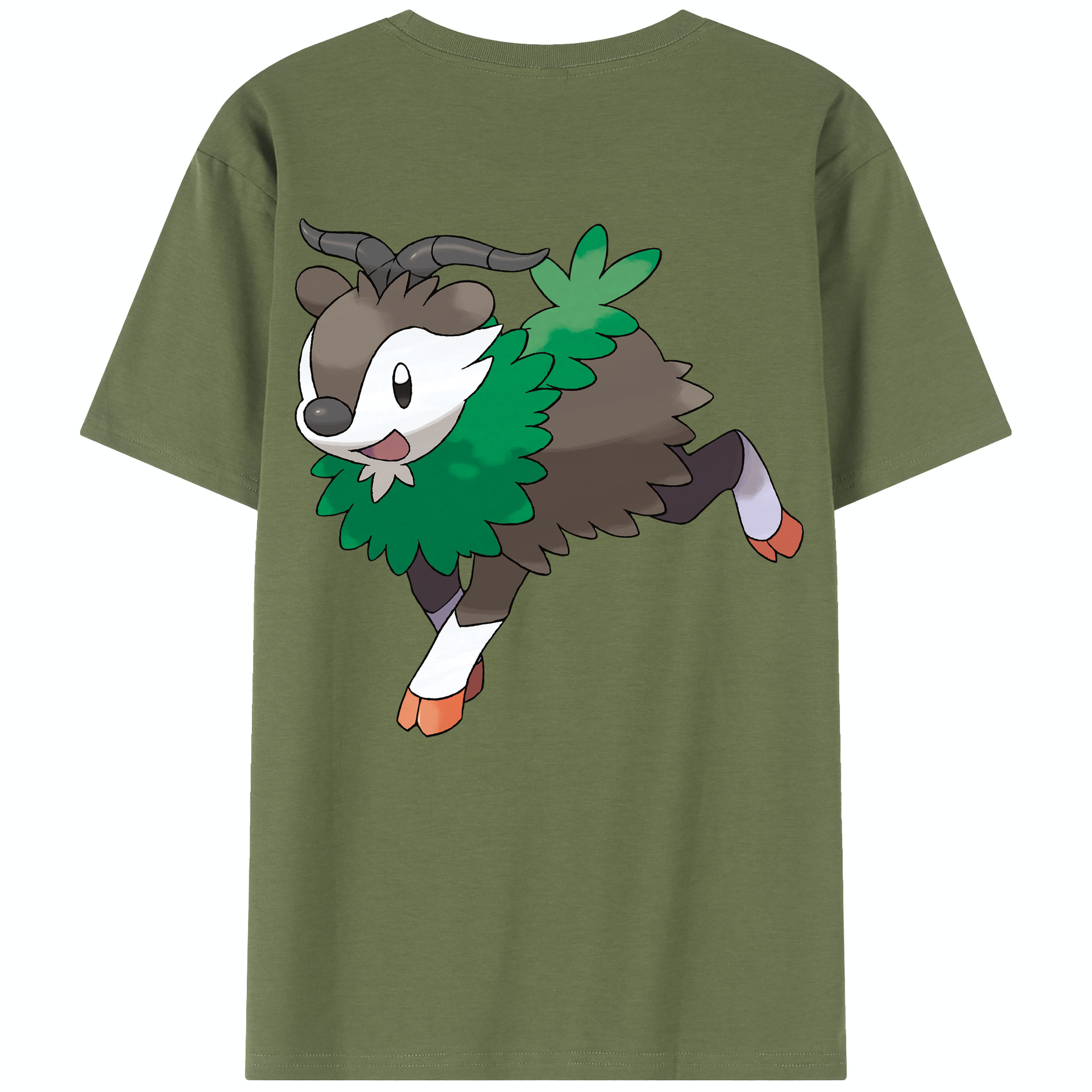 （画像用） ポケットモンスター Pokémon 綿100％半袖Tシャツ（背面プリント）